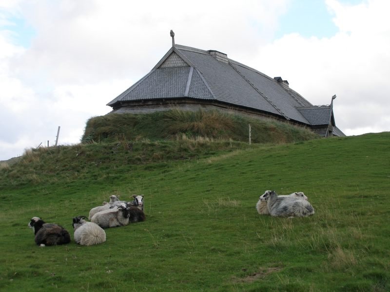 Vikingmuseum, Borg by Frans Eriksen