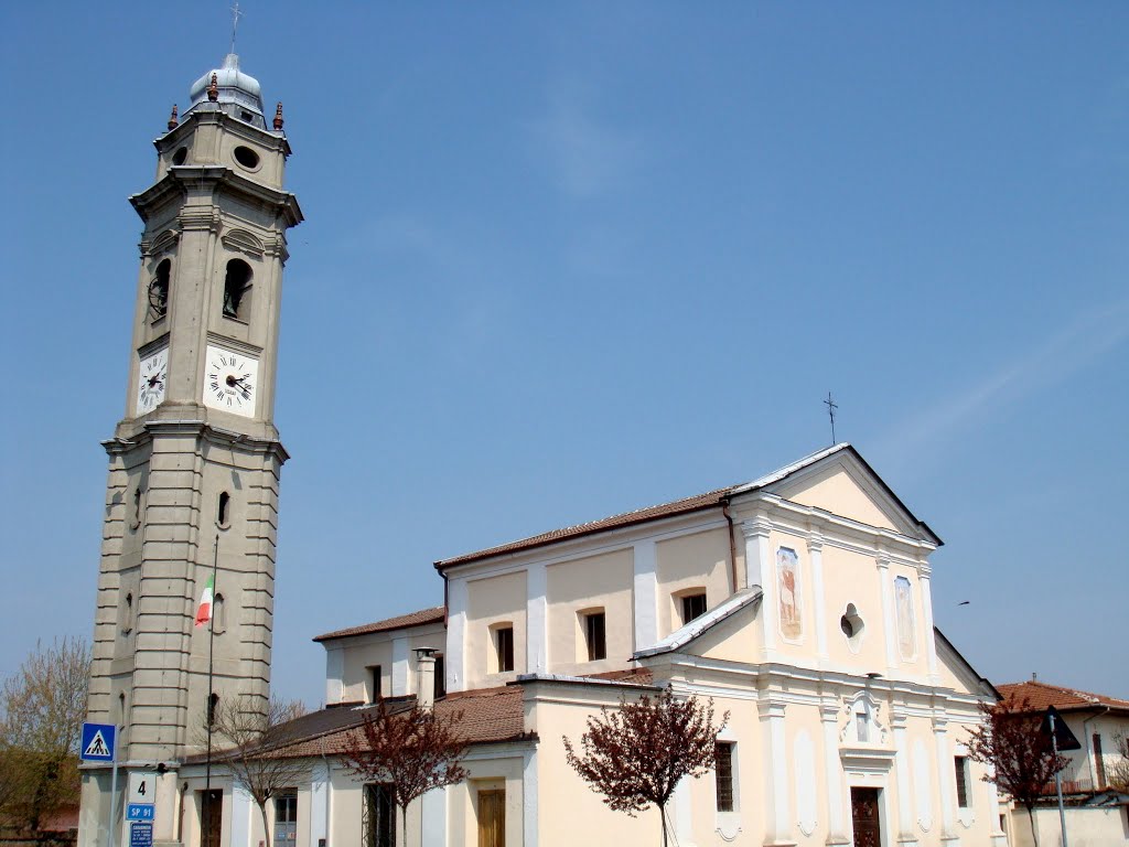 Verolengo fraz. Casabianca: Chiesa di S. Grato Vescovo by antonio.aina