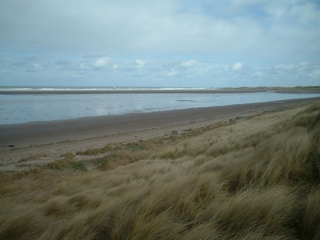 Beach on the Holy Island by Viktor Pekar