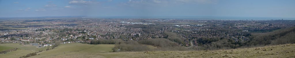 Eastbourne panoramic view by mignon68