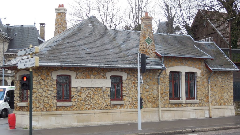 Nancy, rue des Brice 2, loge du concierge (Emile André 1902 et Joseph Hornecker 1910) by Jacques Lasserre