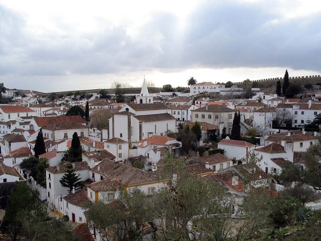 Nas muralhas de Óbidos by Nuno Gomes