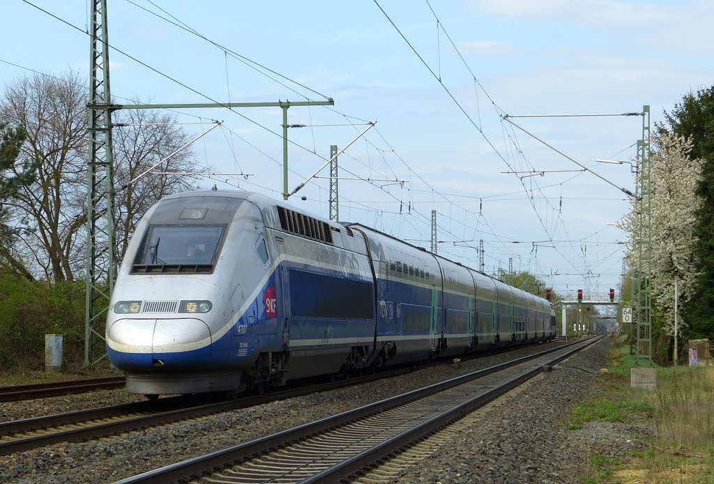 TGV 4707 Riedbahn KM64 by L188