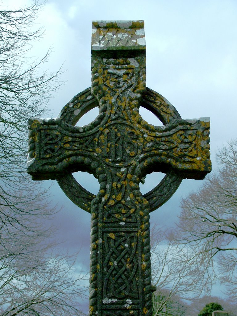 Monasterboice (Ireland): Cemetery, High Cross _3 (outside) by kisstamas36