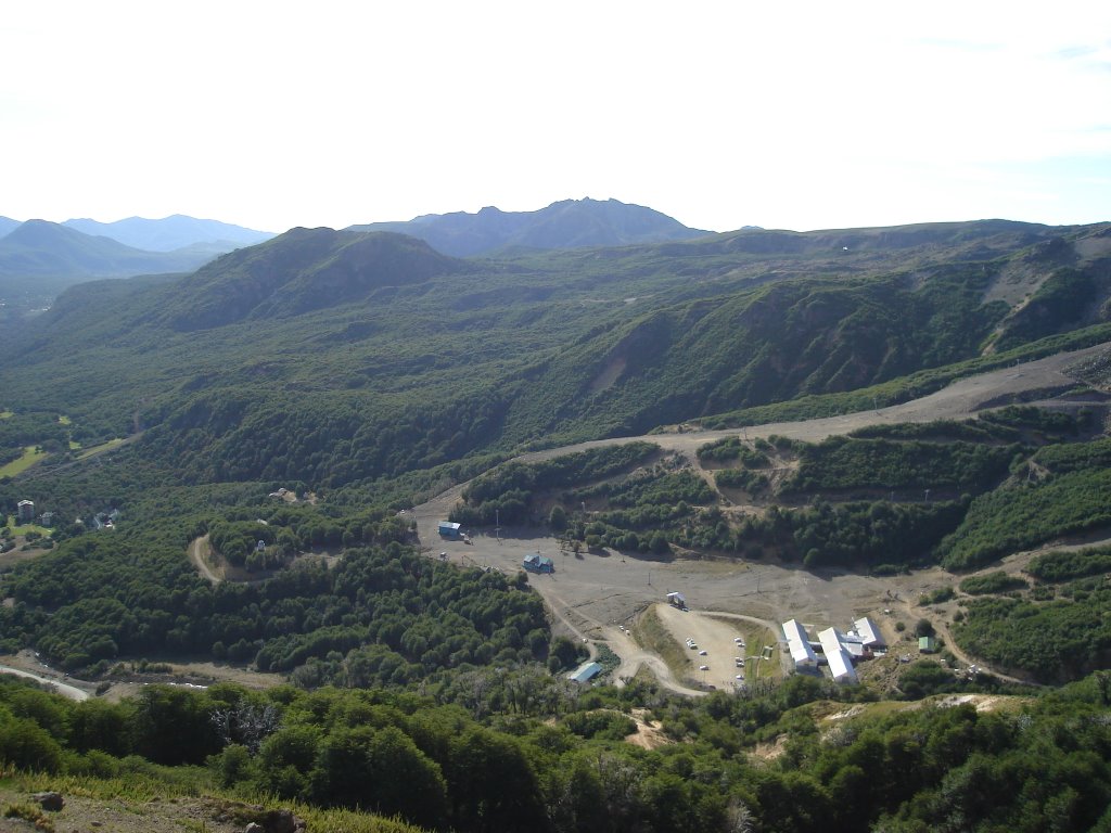 Desde las Fumarolas mirando a refugio garganta by czanzil