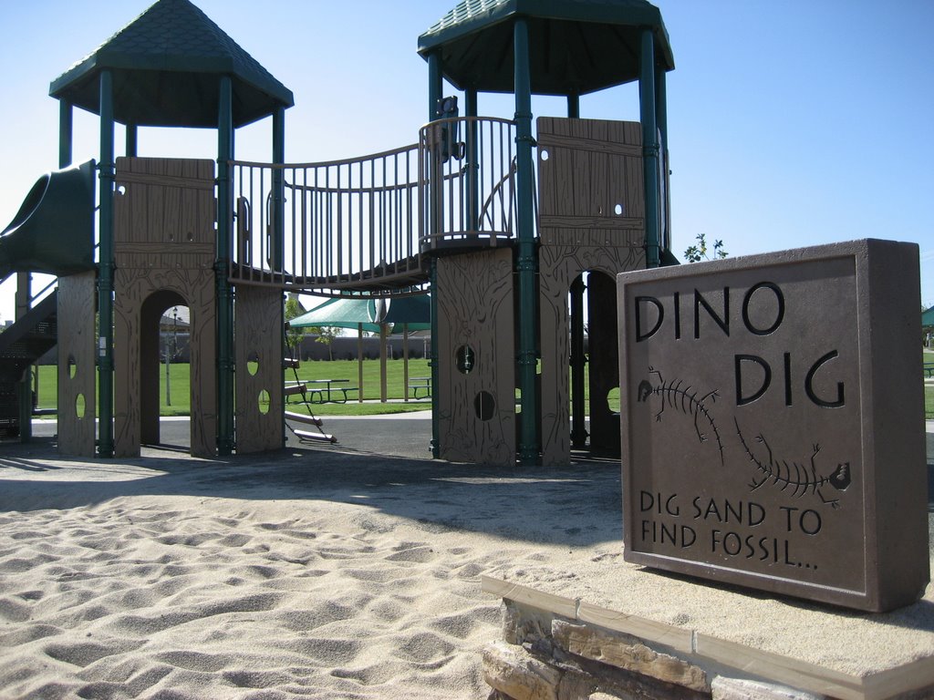 Dino Dig Park by shaunikadearman