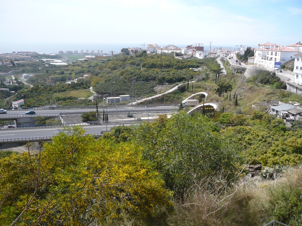 Autovia, Tunnel Torrox by Harald Ebeling