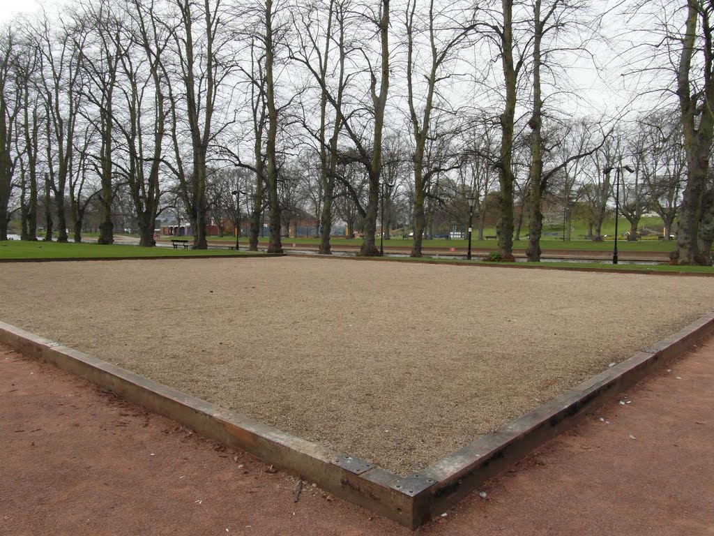 Petanque court, Workman Gardens by asumtown