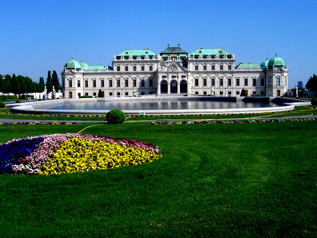 Vienna "Castello del Belvedere" by Flaviano Pellizzaro