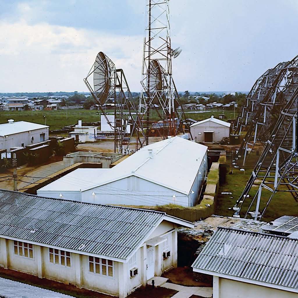 Phú Lâm Tropo Station Panorama - Chợ Lớn / Sài Gòn 1971 - Photo by Cornell Mattox by Ngày Xửa Ngày Xưa