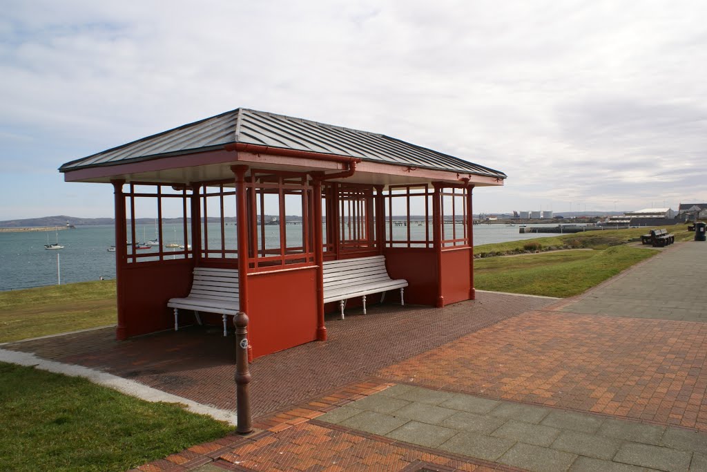 Holyhead Marina shelter by Bigdutchman