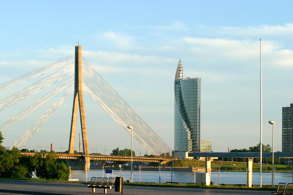 Vansu Bridge and Bank of Hansa by Eryk Klapton Gonsien…