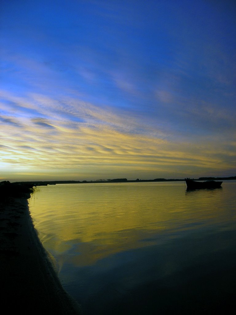 Atardecer en la Laguna de Rocha by ferylau