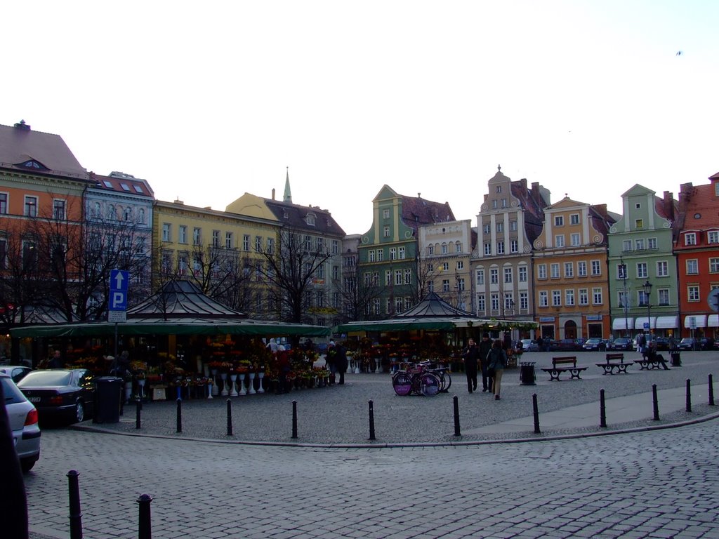 Widok na Rynek Solny by Michał Dobrowolski