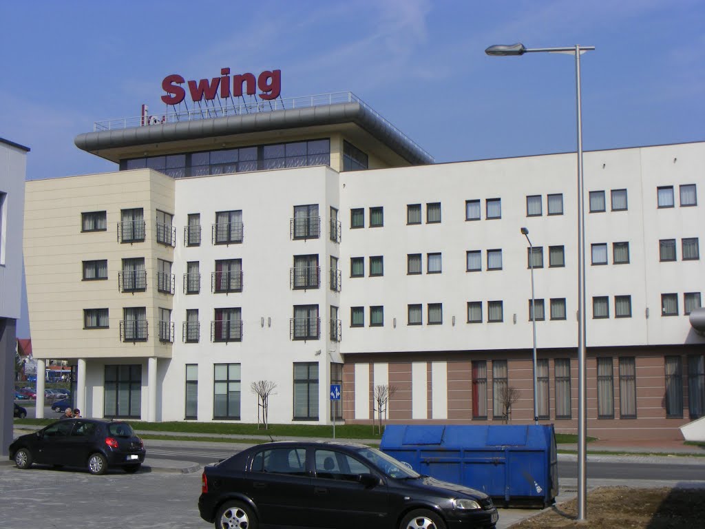 Kraków, hotel Swing, ul. Dobrego Pasterza by galaktyka