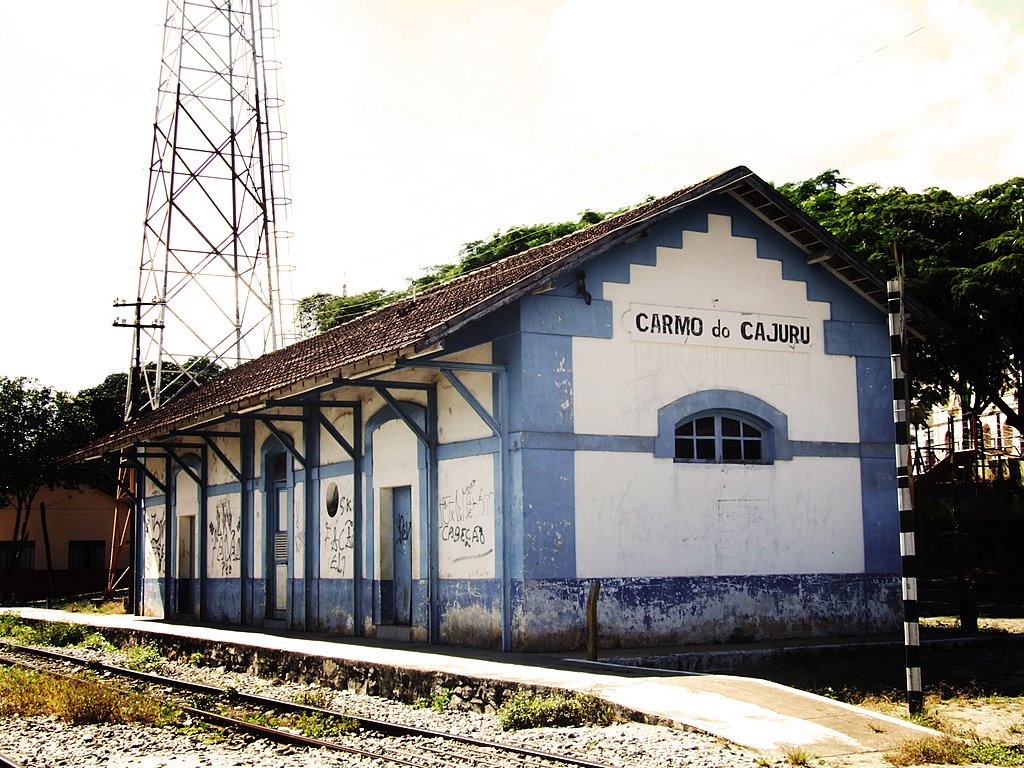 Antiga estação ferroviária /// Paulo Márcio Alves by Paulo Marcio Alves