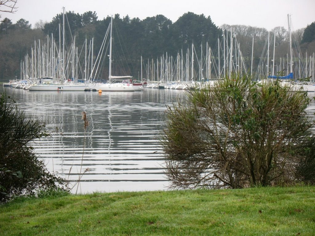 Port d'Arzal-Camoël by Jean-Louis Genevray