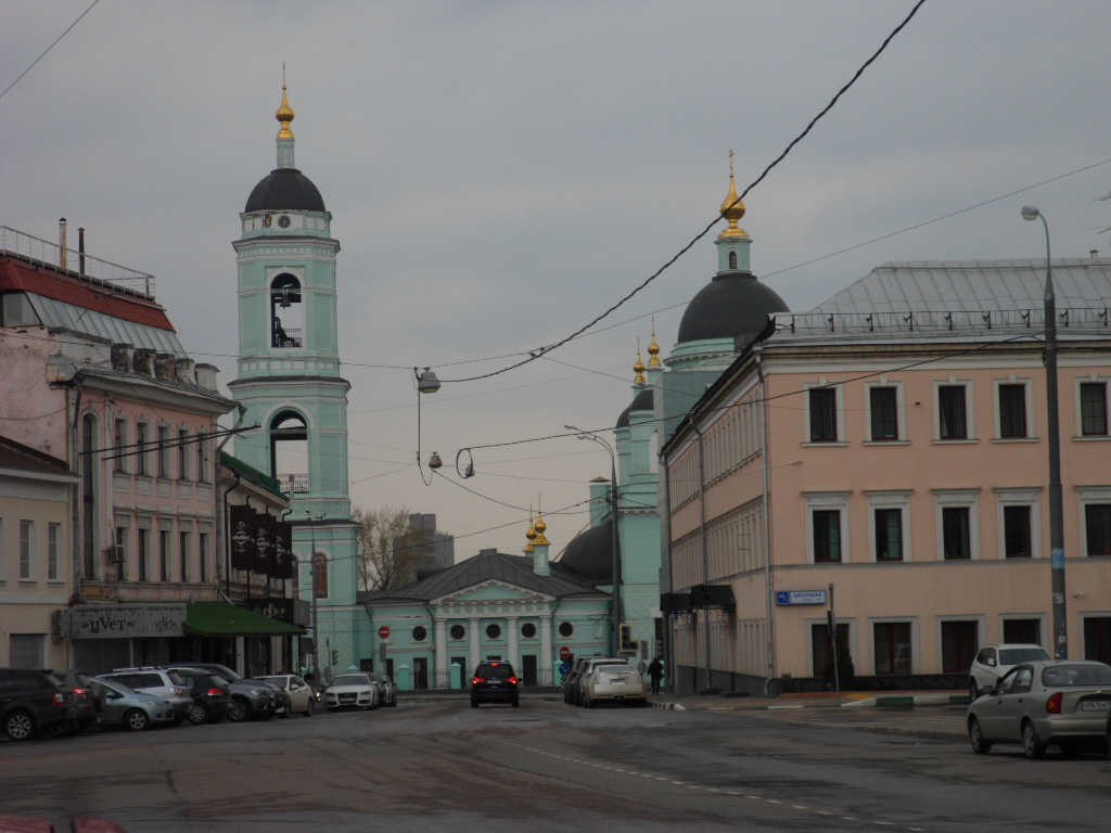 Храм сергия радонежского, москва, жаль, провода мешают by Naduuulya