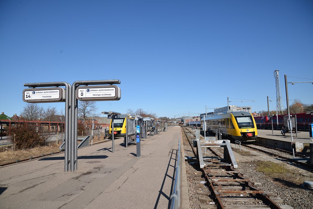 Denmark Hillerød Train Station 丹麥 希勒勒 by Cheuk