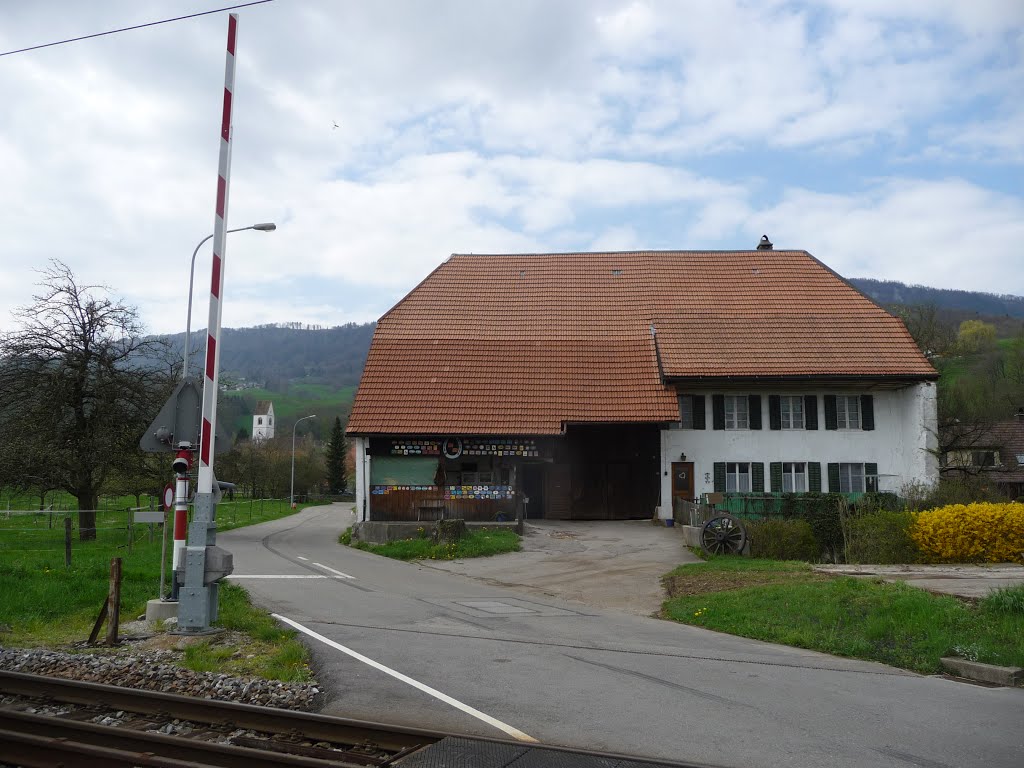 Bauernhaus beim Bahnübergang Untergasse by bienenritter