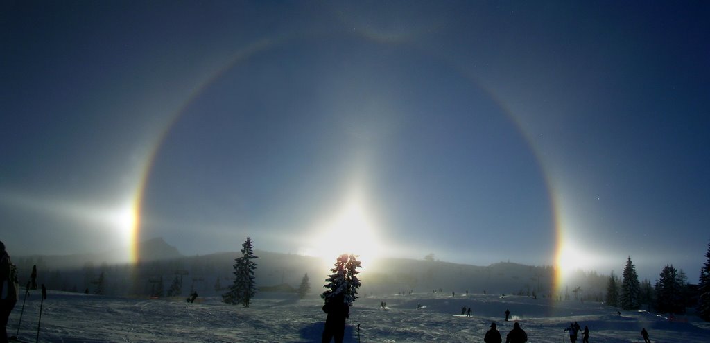 Sonnenhunde in der Flachau by edheu