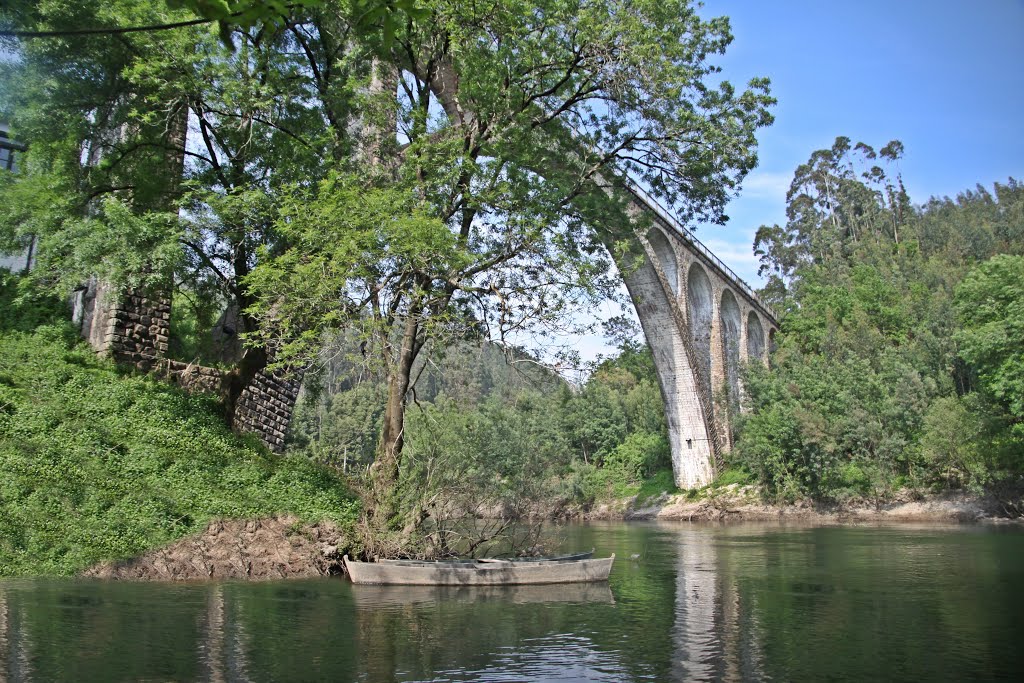 Ponte do Poço de Santiago, Pessegueiro do Vouga - Sever do Vouga by João Paulo Coutinho