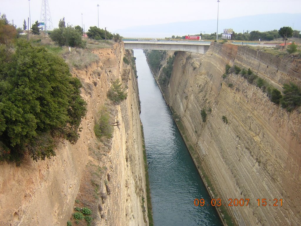 Canal Corinth,Greece by Katarina/Vladimiros …