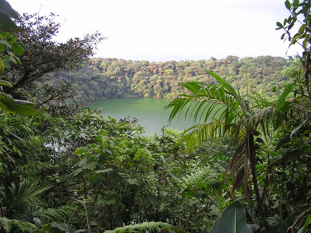 Cerro Chato Lagoon by HUMBERTO G QUINTERO