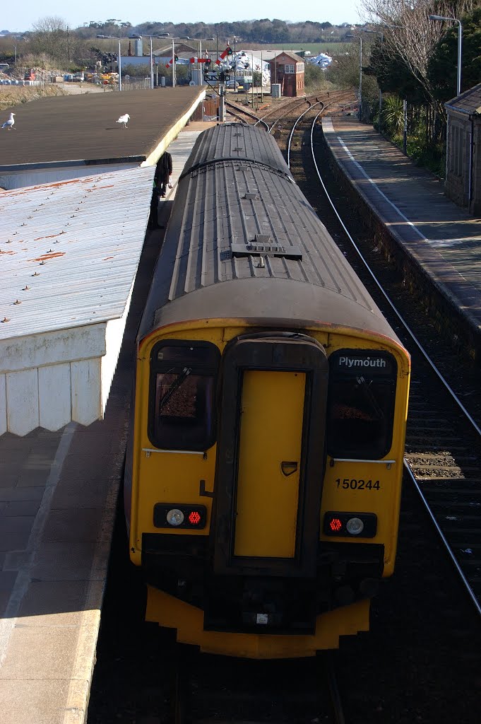 St.Erth station in West Cornwall.uk by Chris Scaysbrook