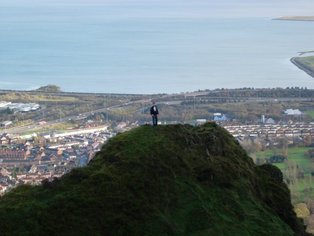 Me on the slopes of Cave Hill by FatTony2150