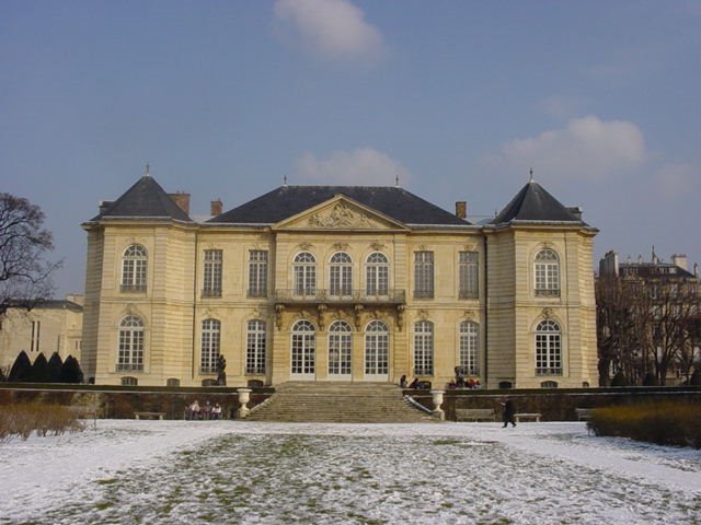 Le Musée Rodin sous la neige by Chrisbouquey