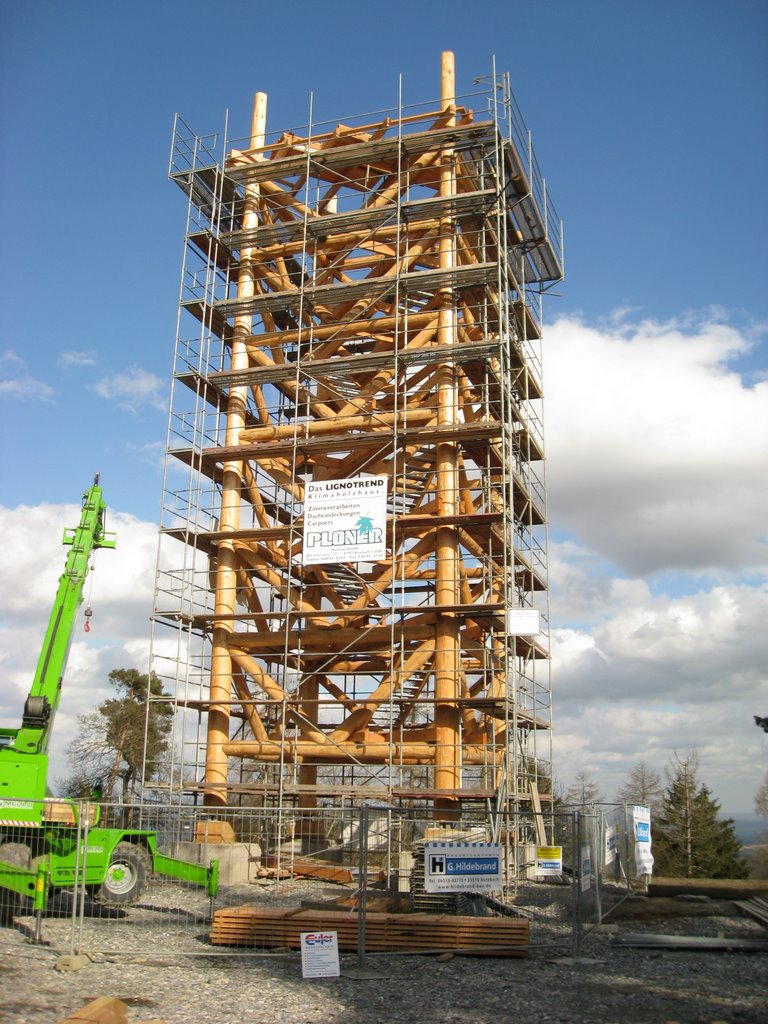 Hausberg tower under construction by dlangsdo