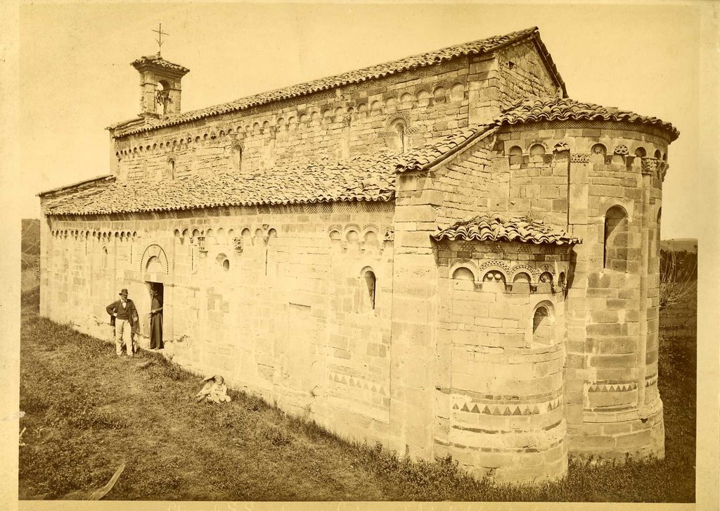 Cortazzone: Chiesa Romanica di San Secondo (tempo fà) by conte.maurizio