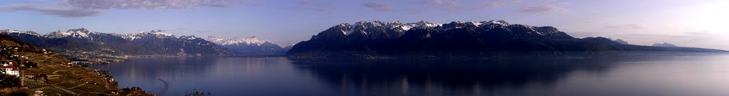 Lake Geneva from Le Deck by ecable