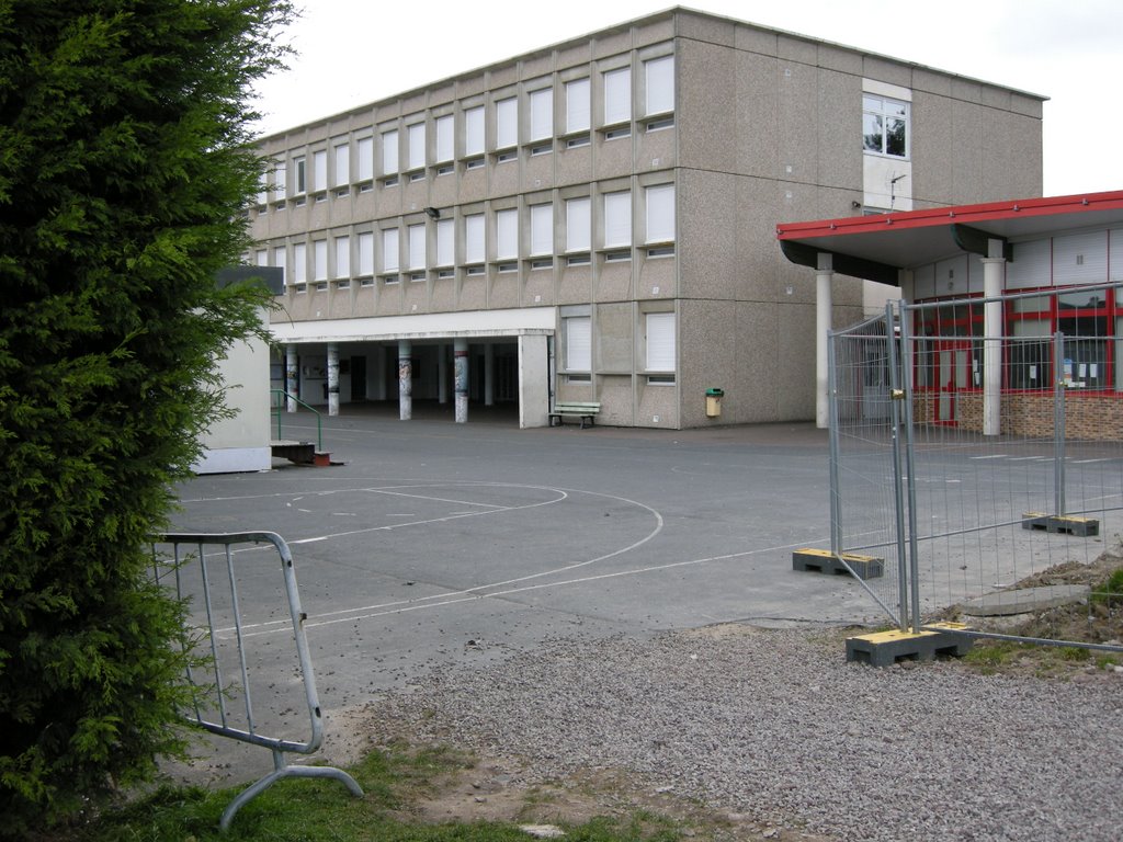 Le collège Jean Monnet et son préau by orbinformatique