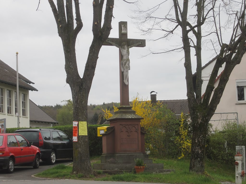 Steinkreuz in Waizendorf bei Bamberg by Frankenfans