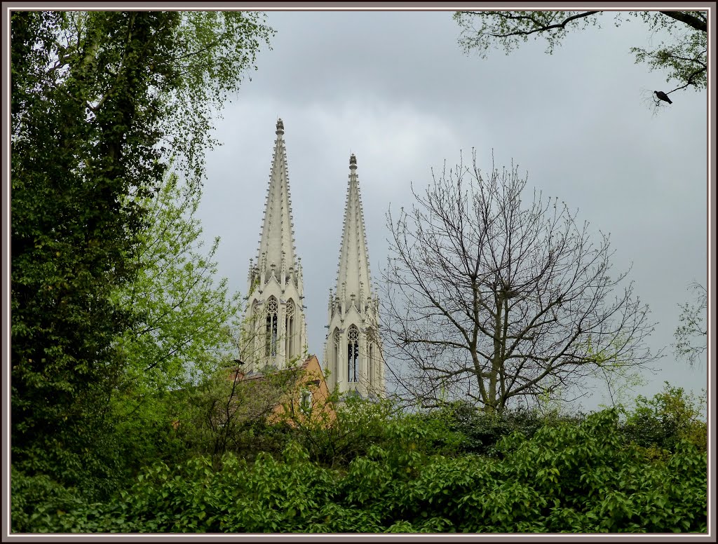 Görlitz, Peterskirche, vom Nikolaigraben aus gesehen by klaus183