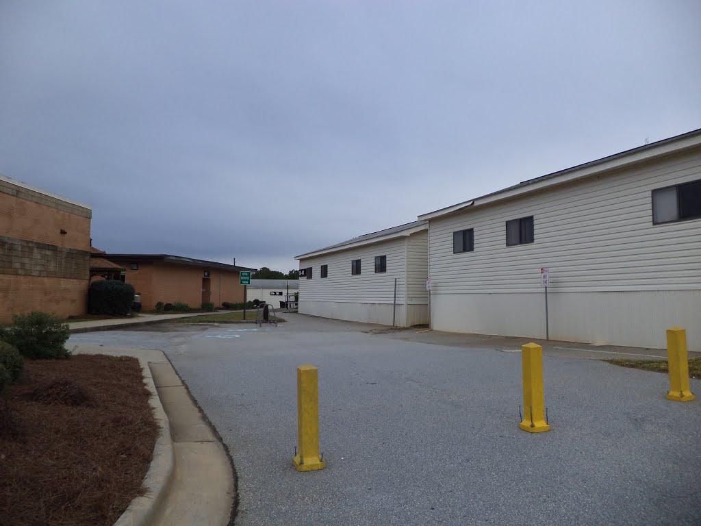 Southern Crescent Technical College Motorcycle Bicycle parking lot by mriveraz