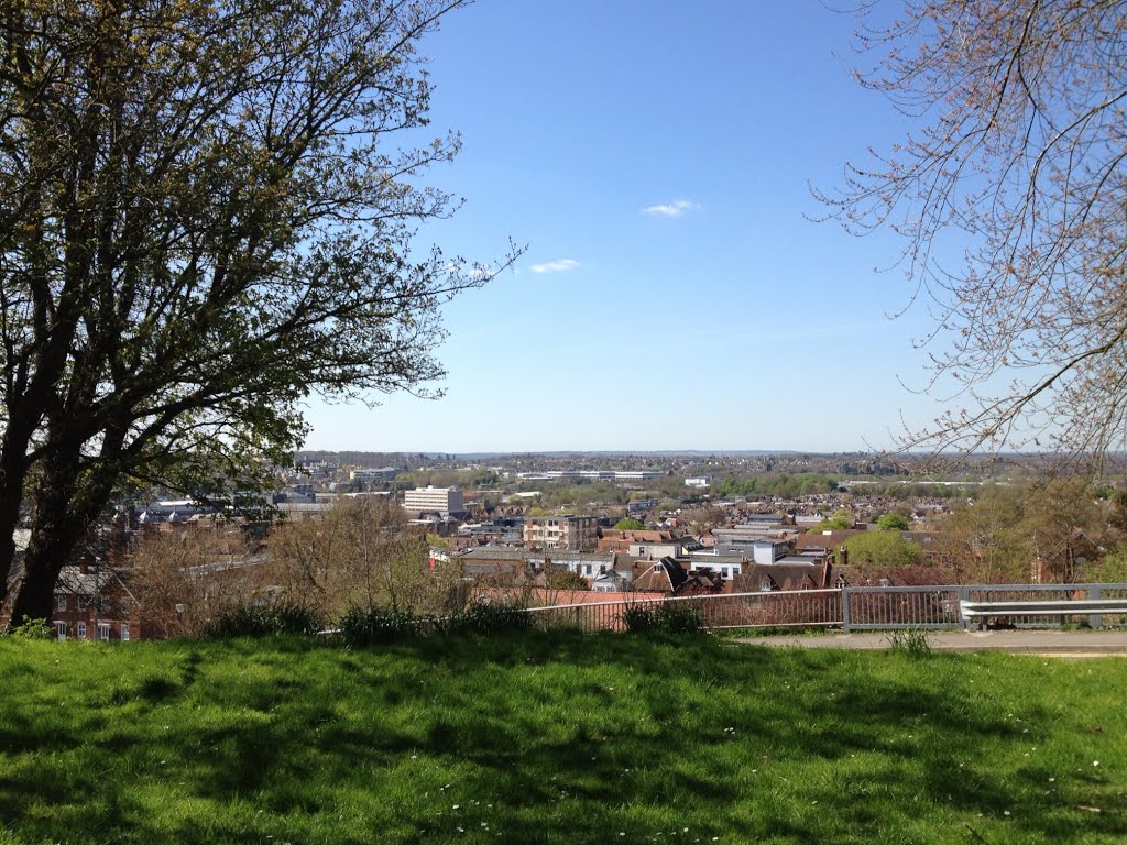 View over Guildford by Alanassurbanipal