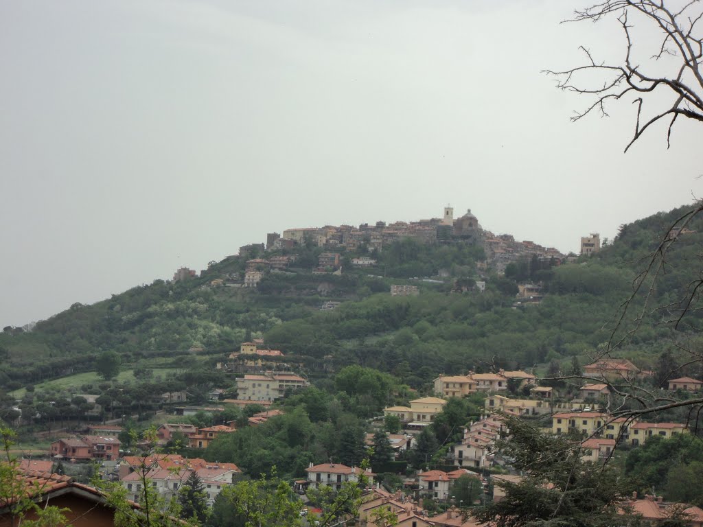 Monte Compatri vista da Monte Porzio Catone by Geosergio