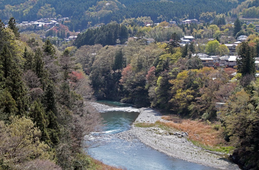 新緑の奥多摩渓谷(Tama river in april) by Tomo Satoshy