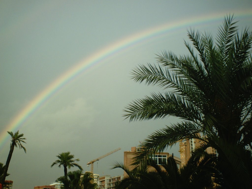 Arcoiris en Cala Finestrat, Benidorm, CACD by Carlos de Cristóbal …