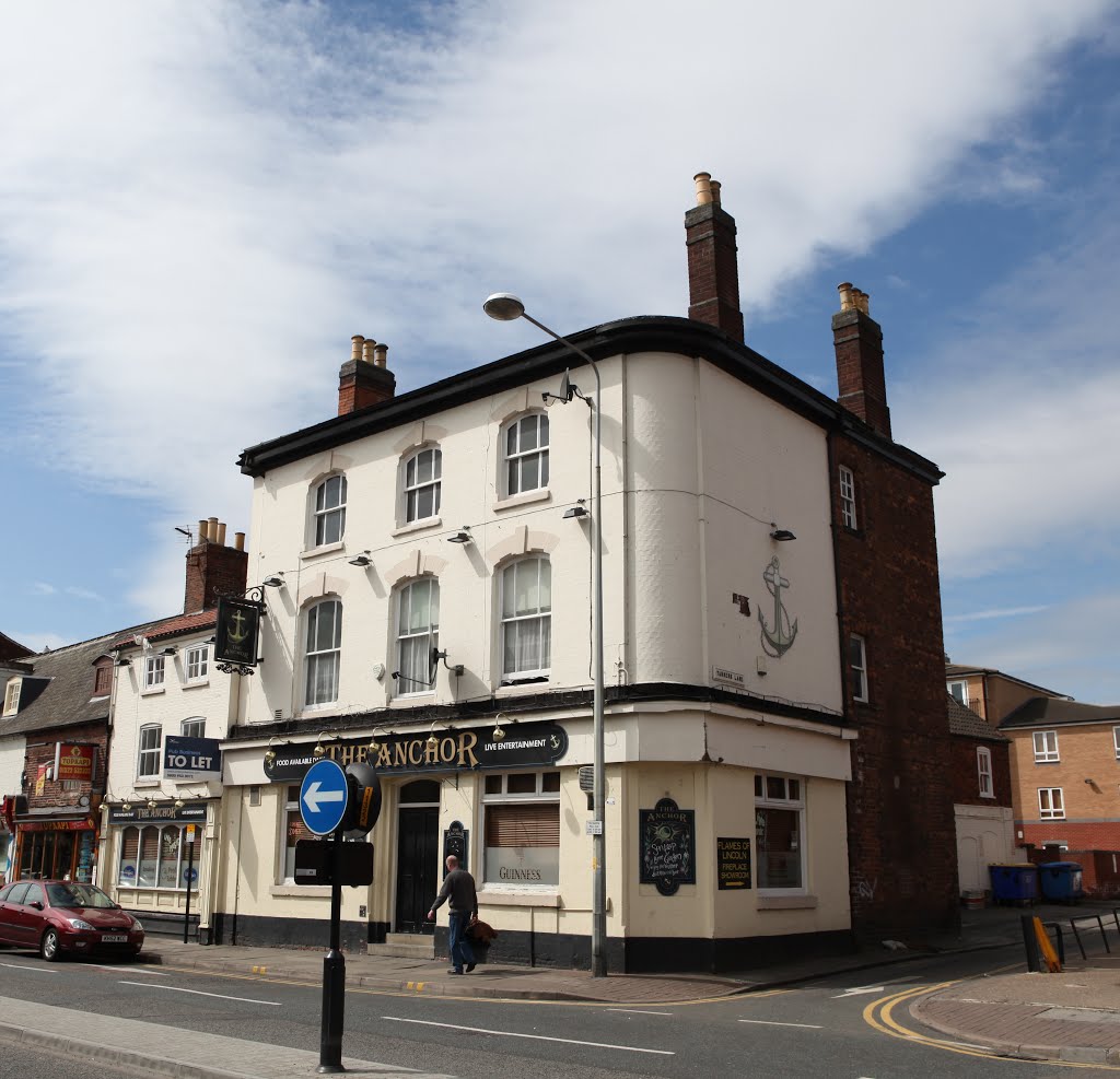 The Anchor pub, High Street, Lincoln. by Bobsky.