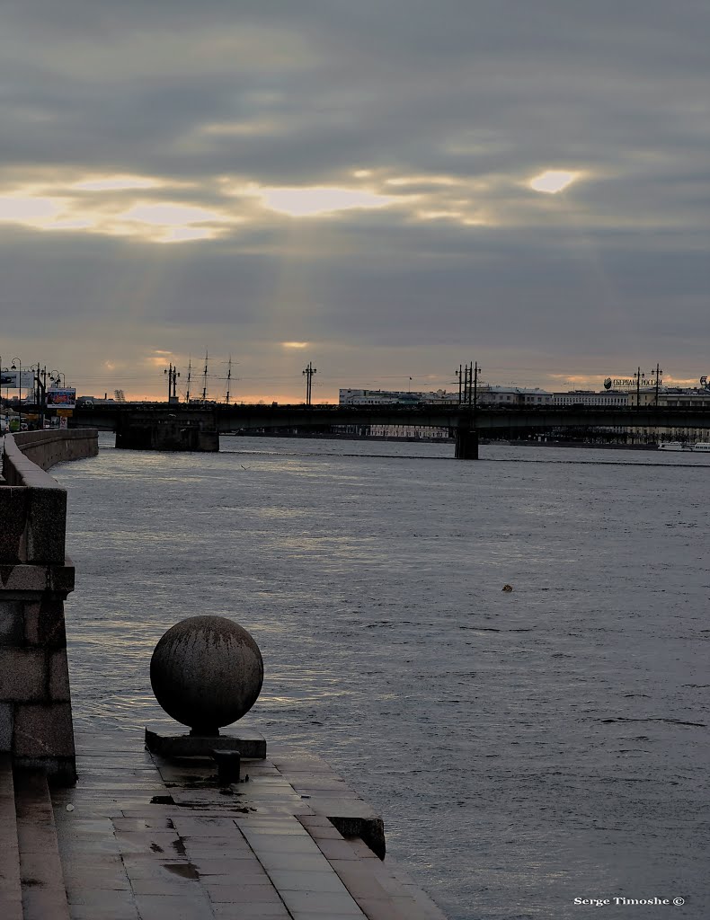 САНКТ-ПЕТЕРБУРГ. Солнце в облаках. / Saint Petersburg. The sun in the clouds. by Serge Timoshe