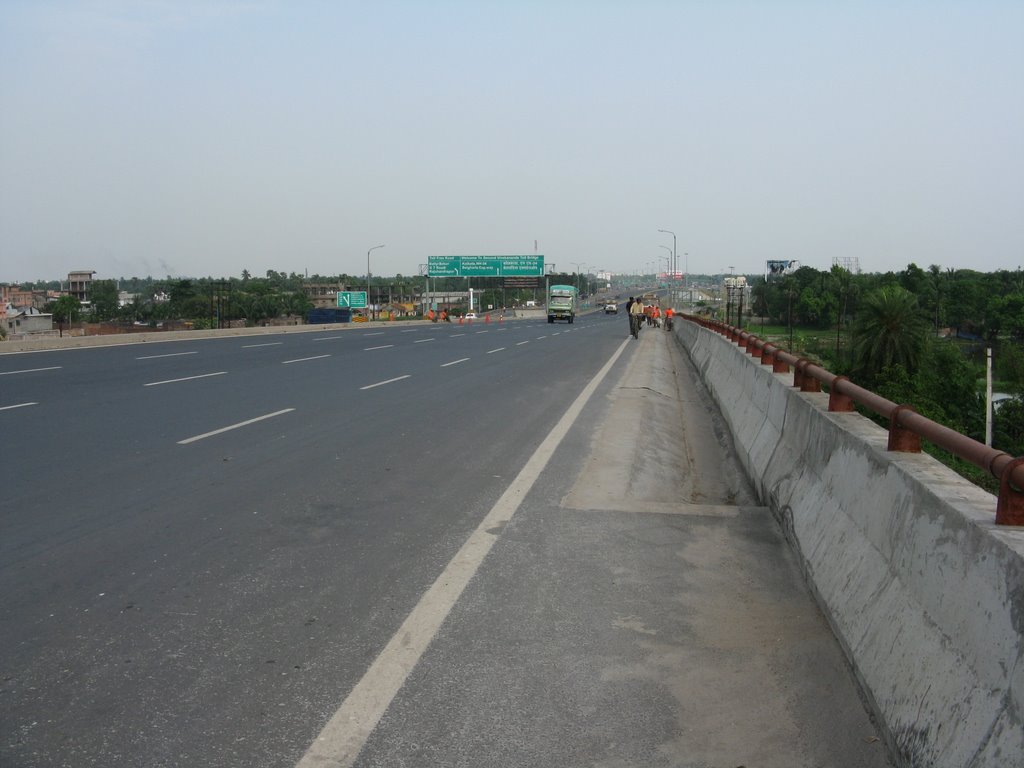 Nivedita Setu Highway merged at Delhi Road/NH2 by arijitbanik