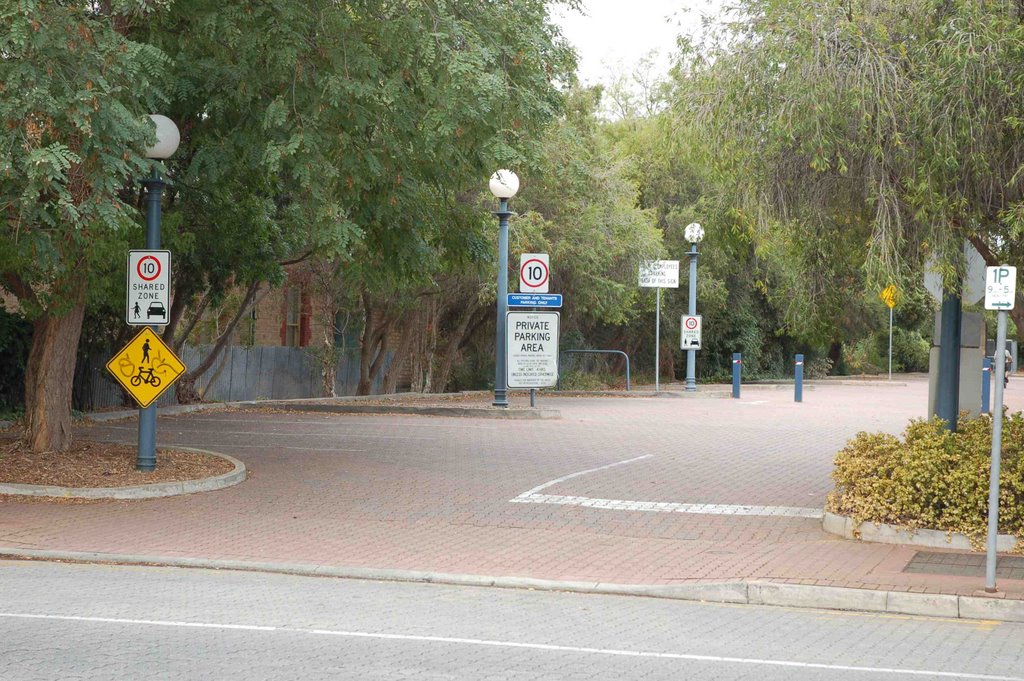 Council car park over Glen Osmond Ck King William Road by Darcy O'Shea