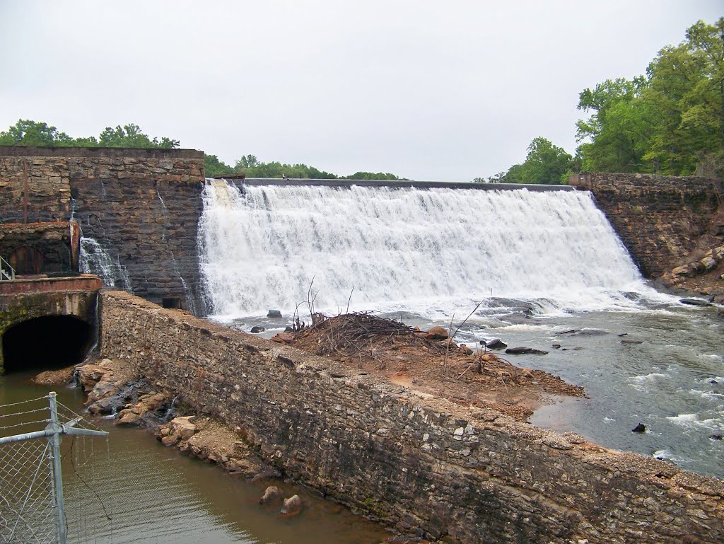 Old Apalachee Mill Dam by herdintheupstate