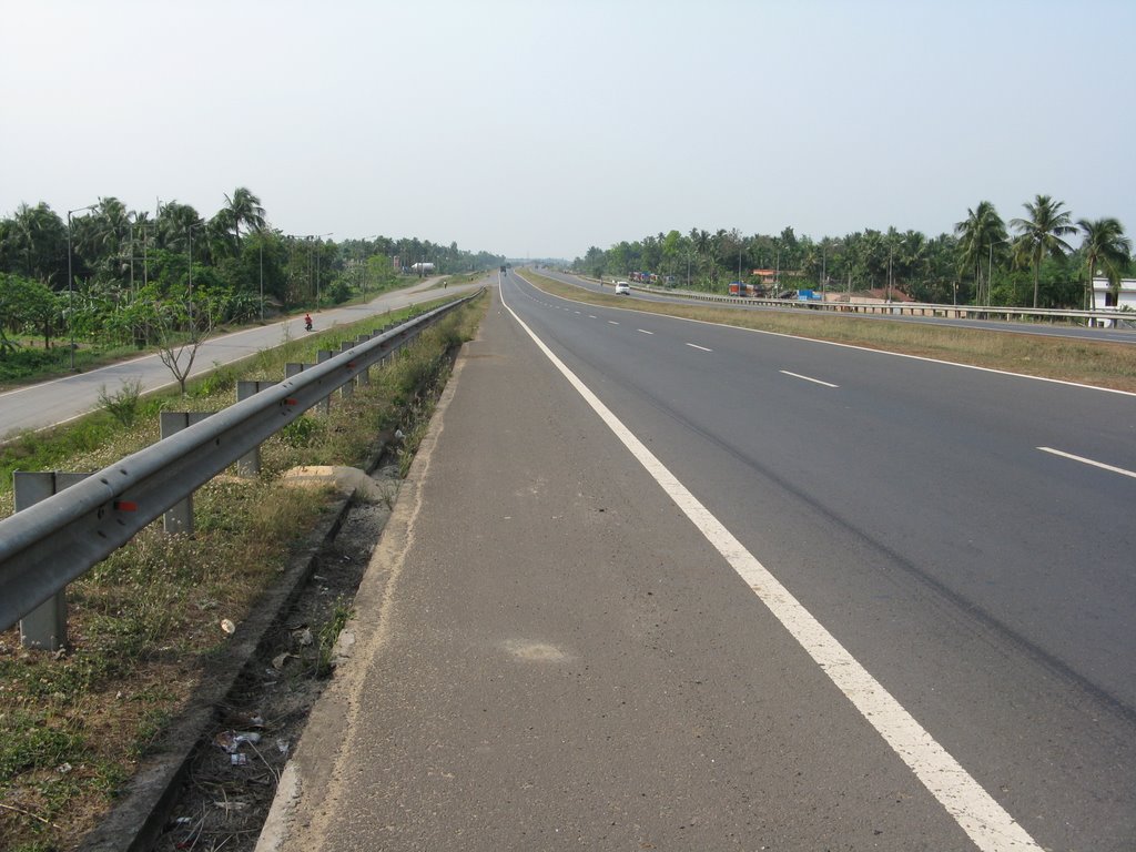 View From NH2 Towards Barddhman by Arijit Banik