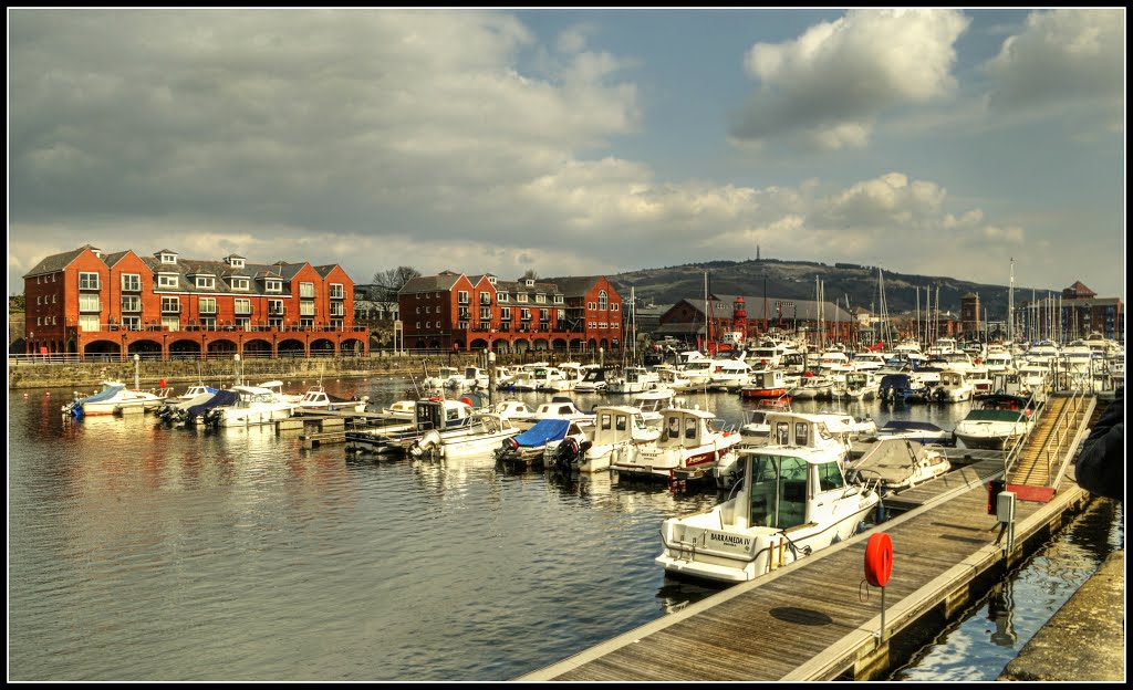 Spring day at the marina by Nahoon