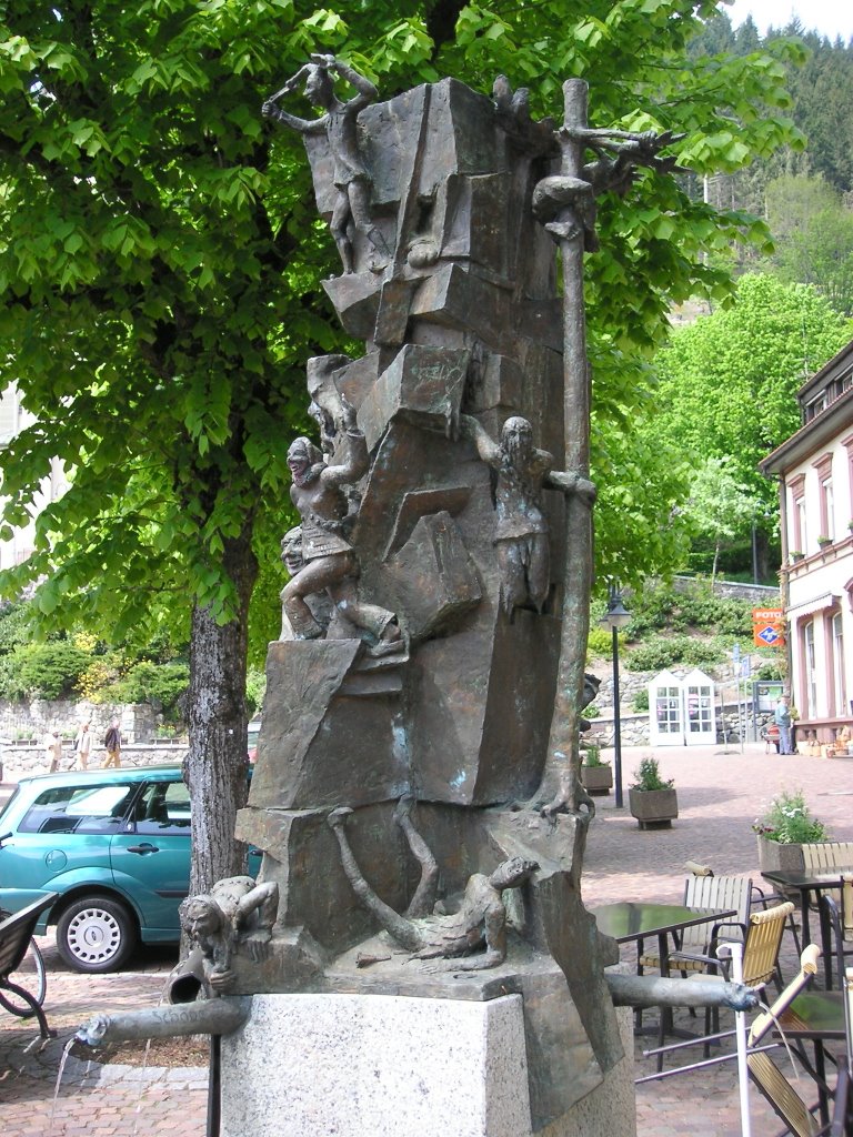 Narrenbrunnen Todtnau by © DerSIGGY